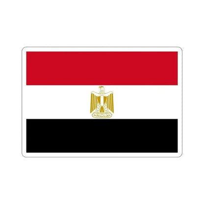 Flag of Egypt STICKER Vinyl Die-Cut Decal - The Sticker Space