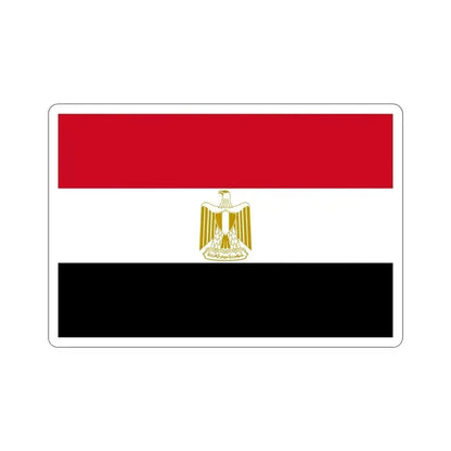 Flag of Egypt STICKER Vinyl Die-Cut Decal - The Sticker Space