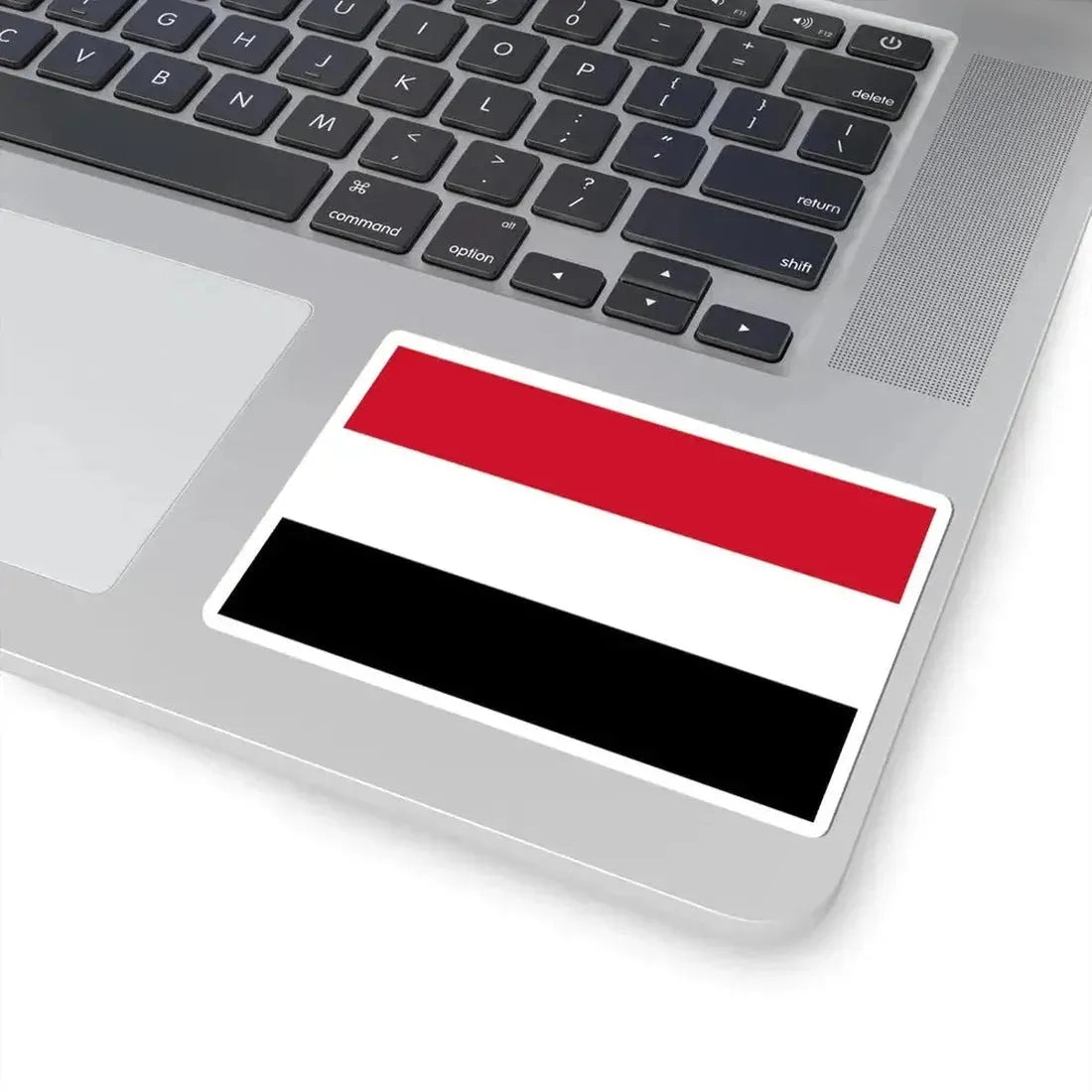 Flag of Egypt without eagle (Egypt) STICKER Vinyl Kiss-Cut Decal - The Sticker Space