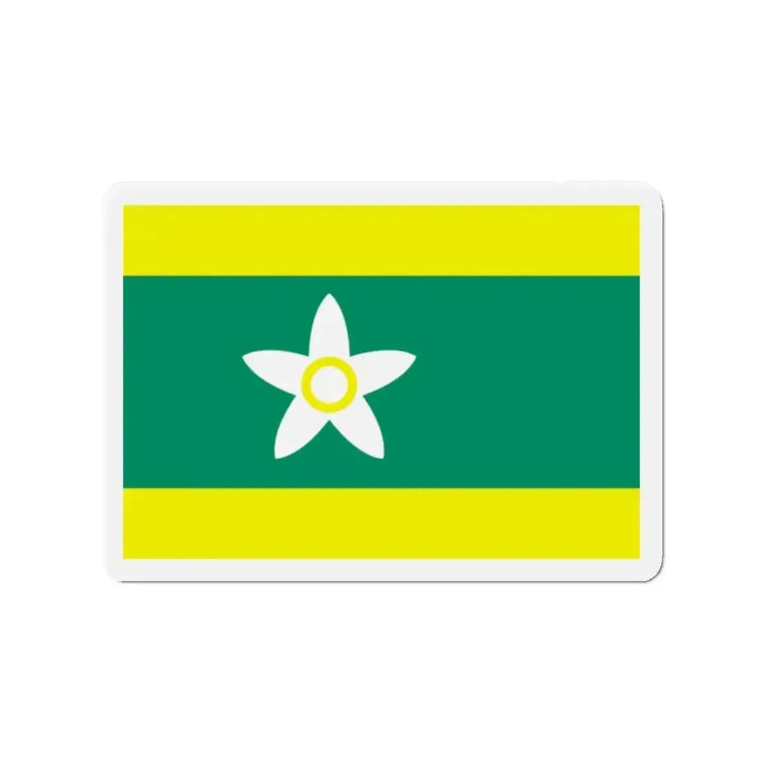 Flag of Ehime Prefecture Japan - Refrigerator Magnet - The Sticker Space