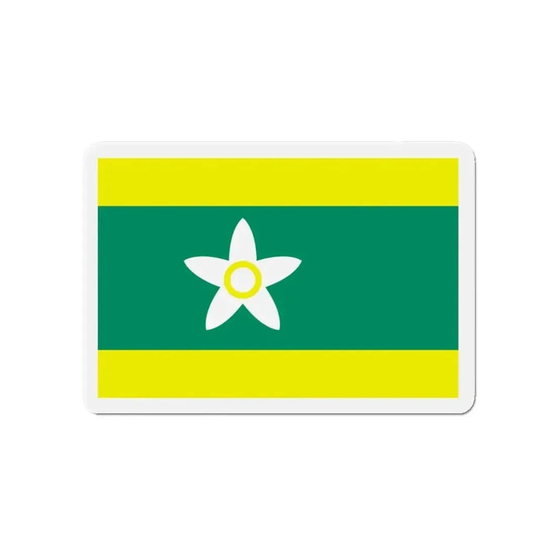 Flag of Ehime Prefecture Japan - Refrigerator Magnet - The Sticker Space