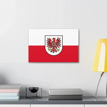 Flag of Eichsfeld Germany - Canvas Wall Art - The Sticker Space