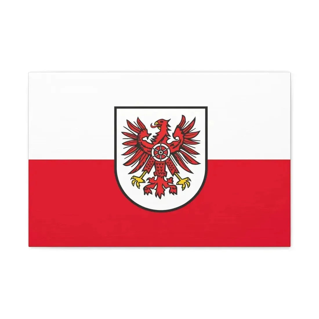 Flag of Eichsfeld Germany - Canvas Wall Art - The Sticker Space