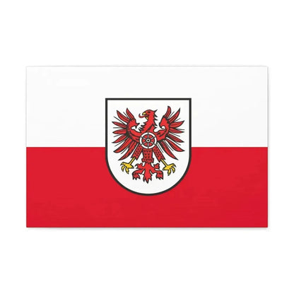 Flag of Eichsfeld Germany - Canvas Wall Art - The Sticker Space