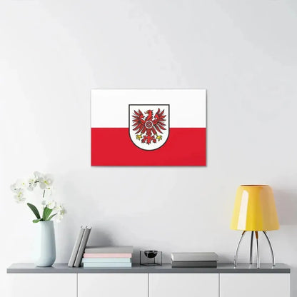 Flag of Eichsfeld Germany - Canvas Wall Art - The Sticker Space