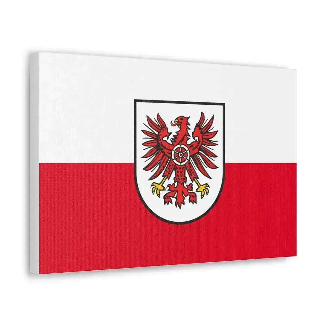Flag of Eichsfeld Germany - Canvas Wall Art - The Sticker Space