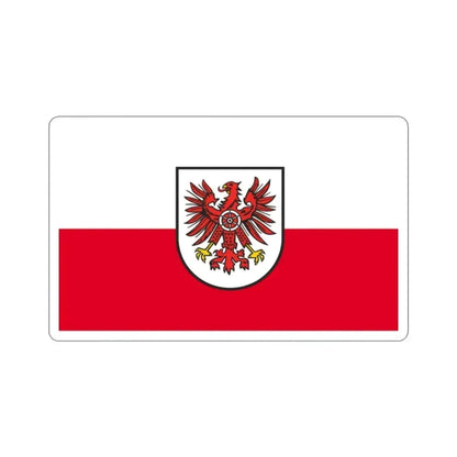 Flag of Eichsfeld Germany STICKER Vinyl Die-Cut Decal 2 Inch - The Sticker Space