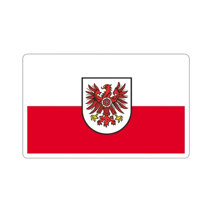 Flag of Eichsfeld Germany STICKER Vinyl Die-Cut Decal 2 Inch - The Sticker Space