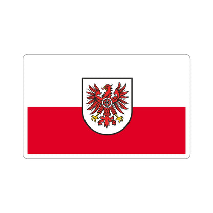 Flag of Eichsfeld Germany STICKER Vinyl Die-Cut Decal-6 Inch-The Sticker Space