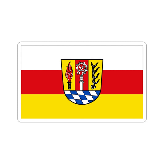 Flag of Eichstätt Germany STICKER Vinyl Die-Cut Decal-6 Inch-The Sticker Space