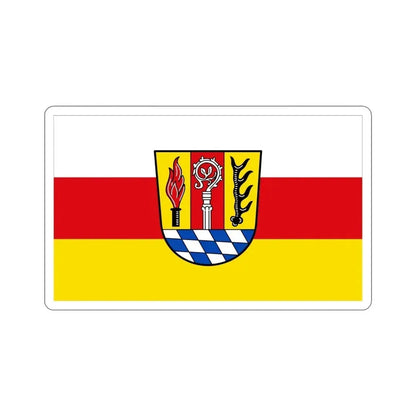 Flag of Eichstätt Germany STICKER Vinyl Die-Cut Decal 4 Inch - The Sticker Space