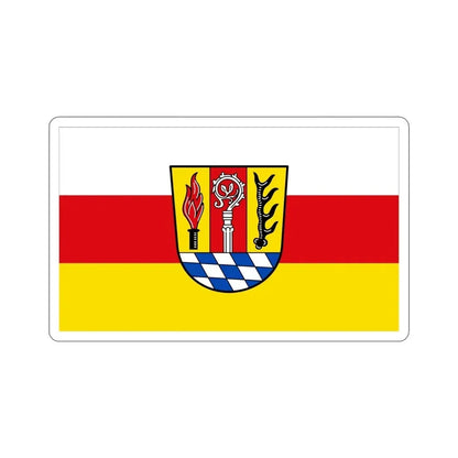 Flag of Eichstätt Germany STICKER Vinyl Die-Cut Decal 4 Inch - The Sticker Space