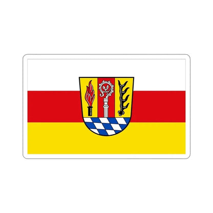 Flag of Eichstätt Germany STICKER Vinyl Die-Cut Decal 6 Inch - The Sticker Space