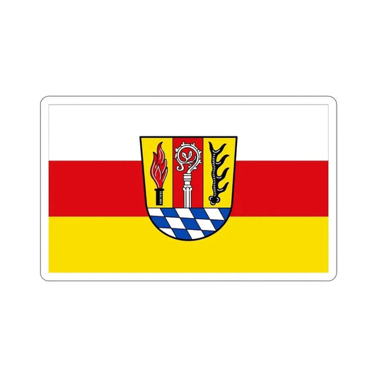 Flag of Eichstätt Germany STICKER Vinyl Die-Cut Decal 6 Inch - The Sticker Space