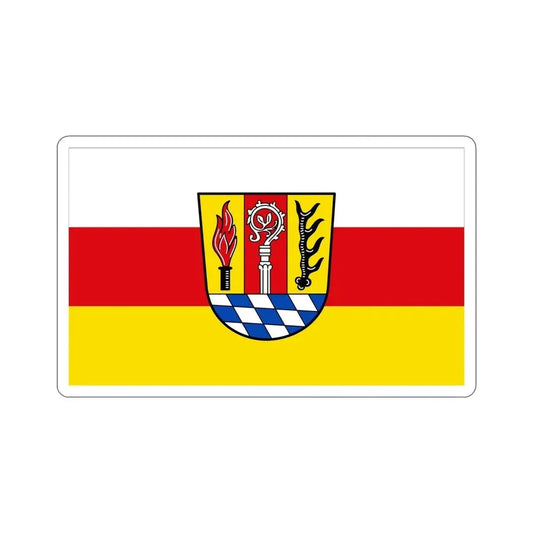 Flag of Eichstätt Germany STICKER Vinyl Die-Cut Decal 6 Inch - The Sticker Space