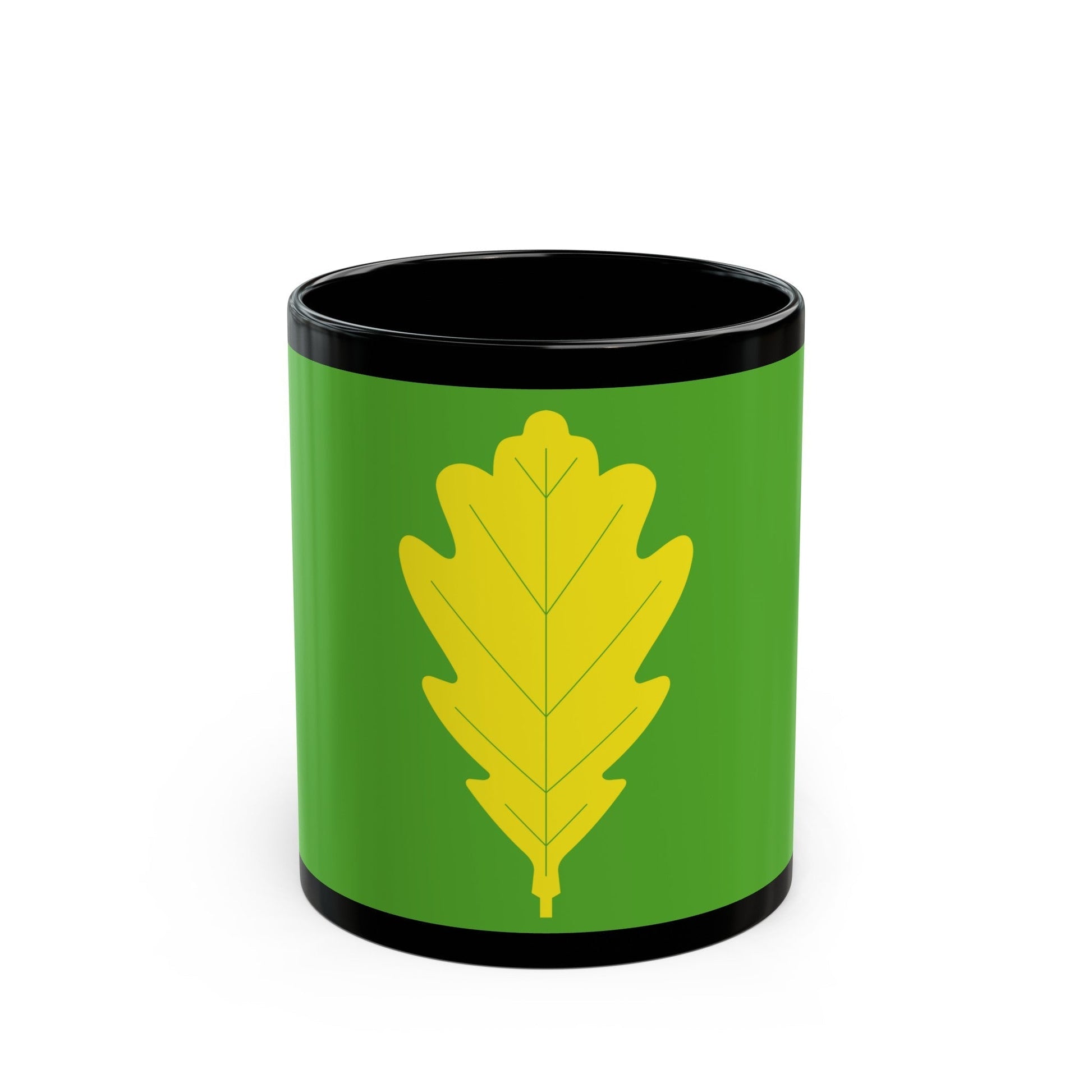 Flag of Eigersund Rogaland Norway - Black Coffee Mug-11oz-The Sticker Space