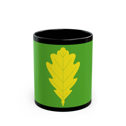 Flag of Eigersund Rogaland Norway - Black Coffee Mug-11oz-The Sticker Space