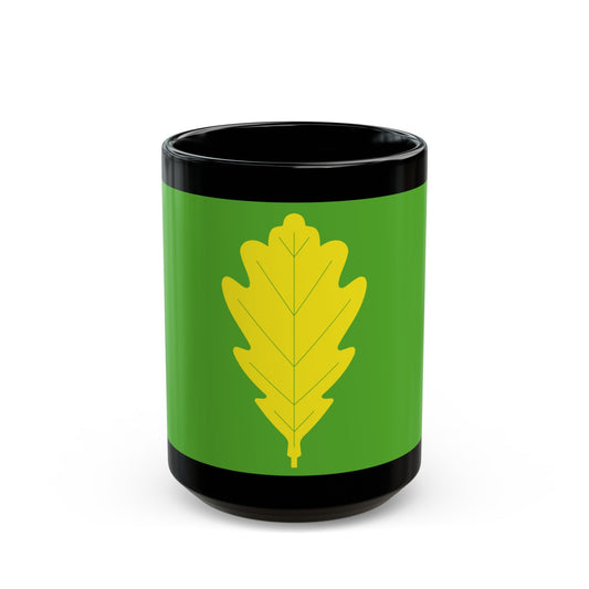 Flag of Eigersund Rogaland Norway - Black Coffee Mug-15oz-The Sticker Space