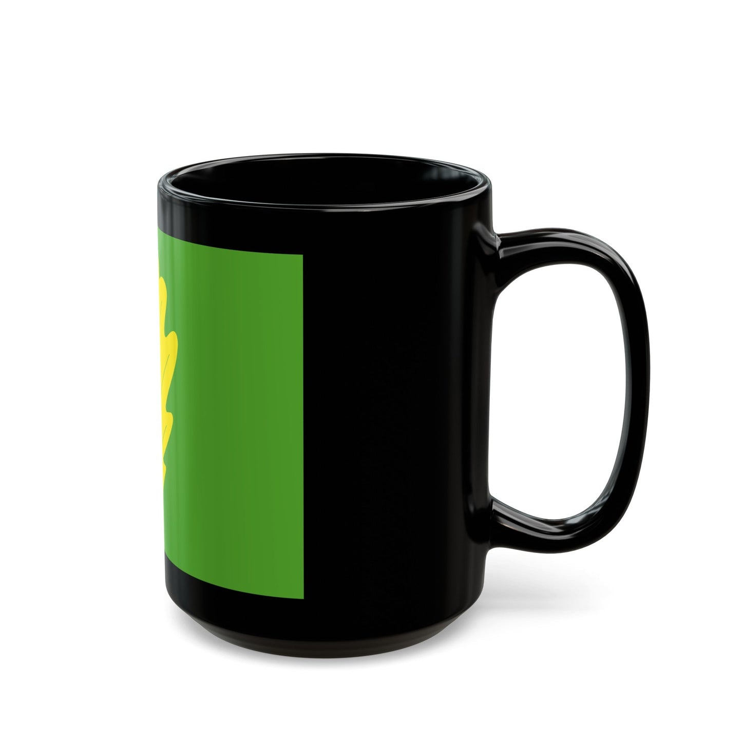 Flag of Eigersund Rogaland Norway - Black Coffee Mug-The Sticker Space