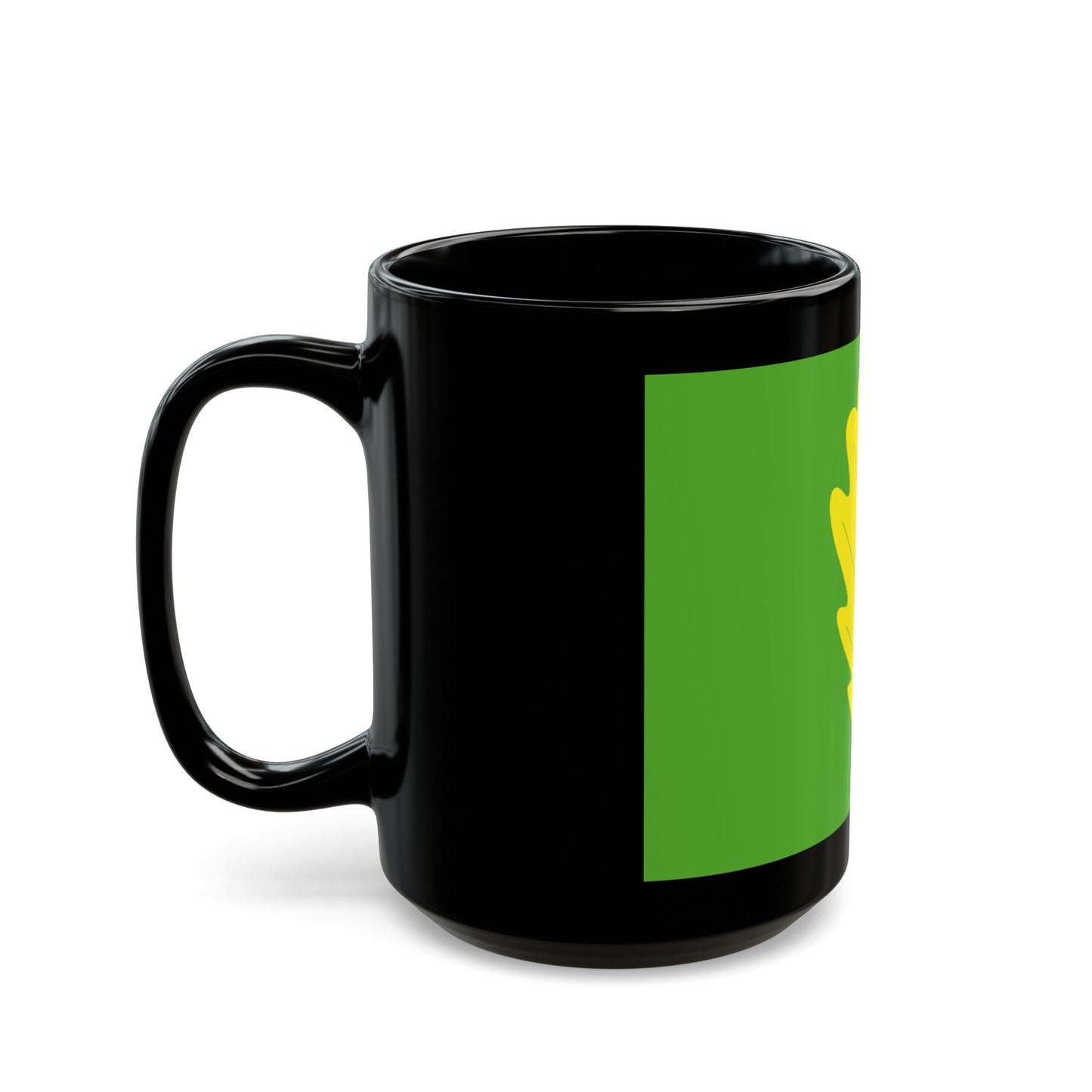 Flag of Eigersund Rogaland Norway - Black Coffee Mug-The Sticker Space