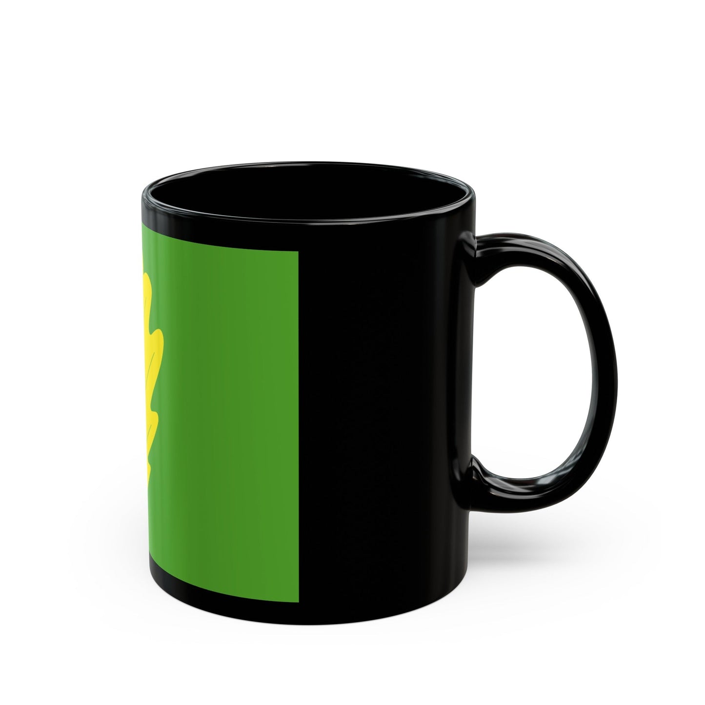 Flag of Eigersund Rogaland Norway - Black Coffee Mug-The Sticker Space