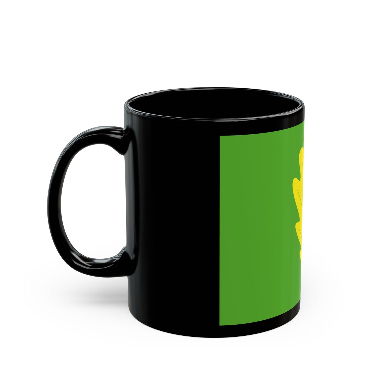 Flag of Eigersund Rogaland Norway - Black Coffee Mug-The Sticker Space