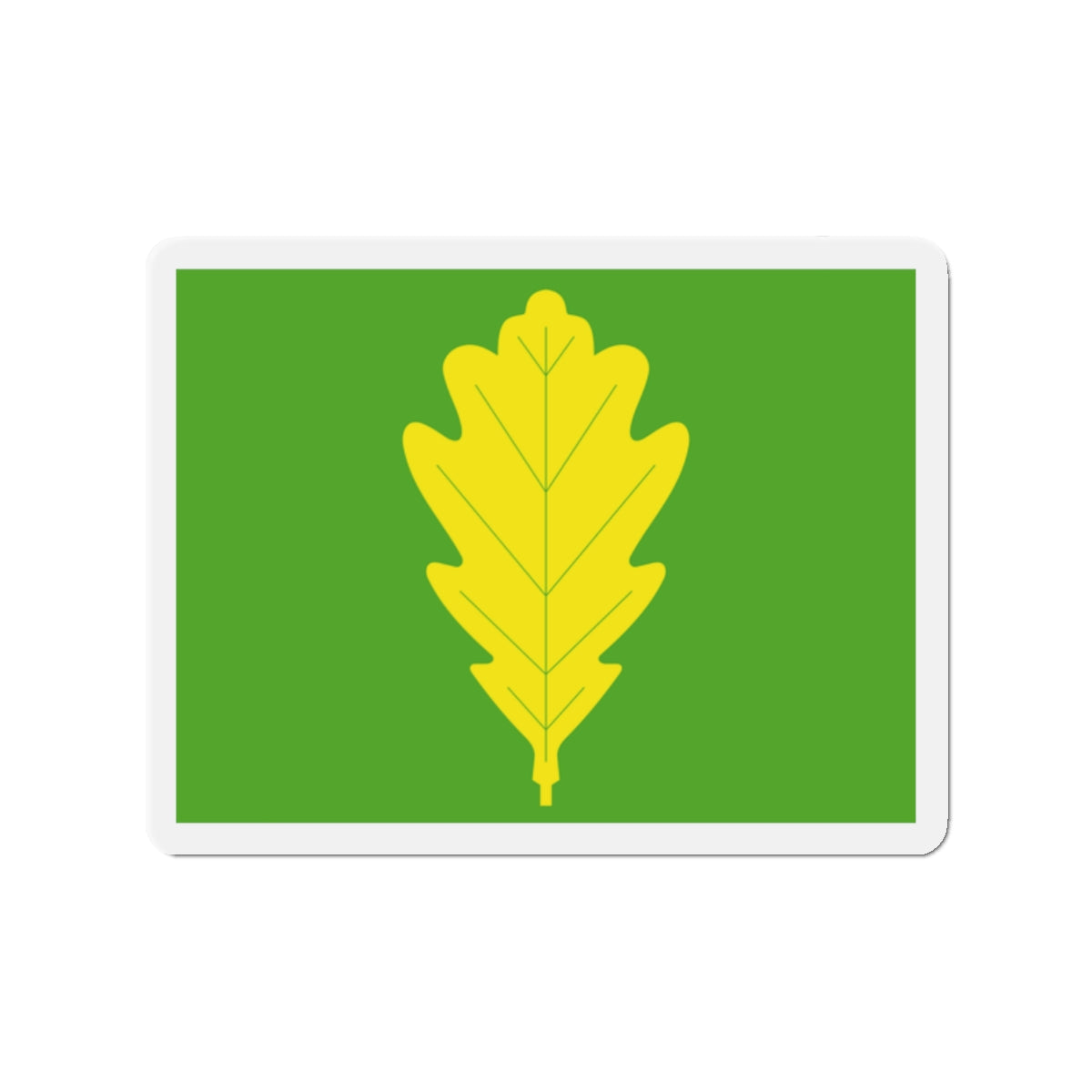 Flag of Eigersund Rogaland Norway - Die-Cut Magnet-2" x 2"-The Sticker Space