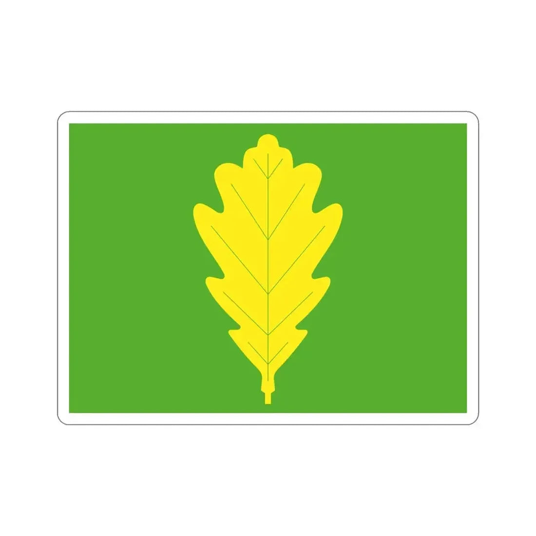 Flag of Eigersund Rogaland Norway STICKER Vinyl Die-Cut Decal 4 Inch - The Sticker Space