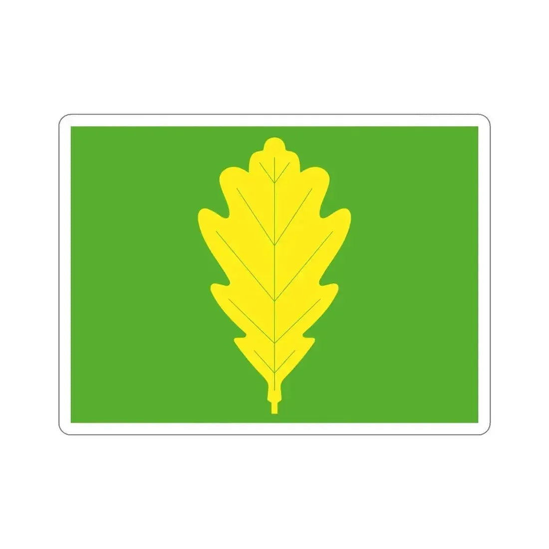 Flag of Eigersund Rogaland Norway STICKER Vinyl Die-Cut Decal 5 Inch - The Sticker Space