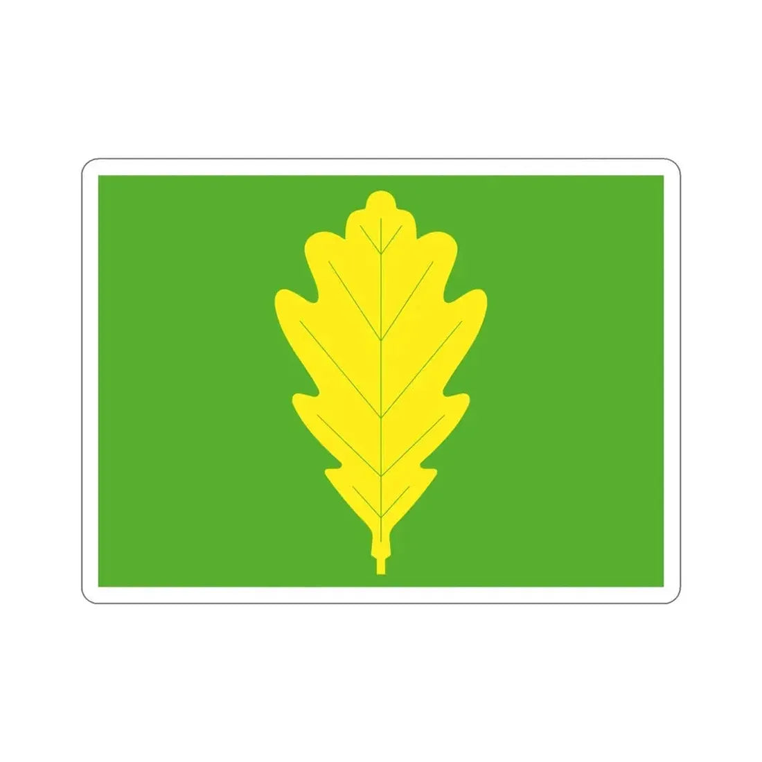 Flag of Eigersund Rogaland Norway STICKER Vinyl Die-Cut Decal 5 Inch - The Sticker Space