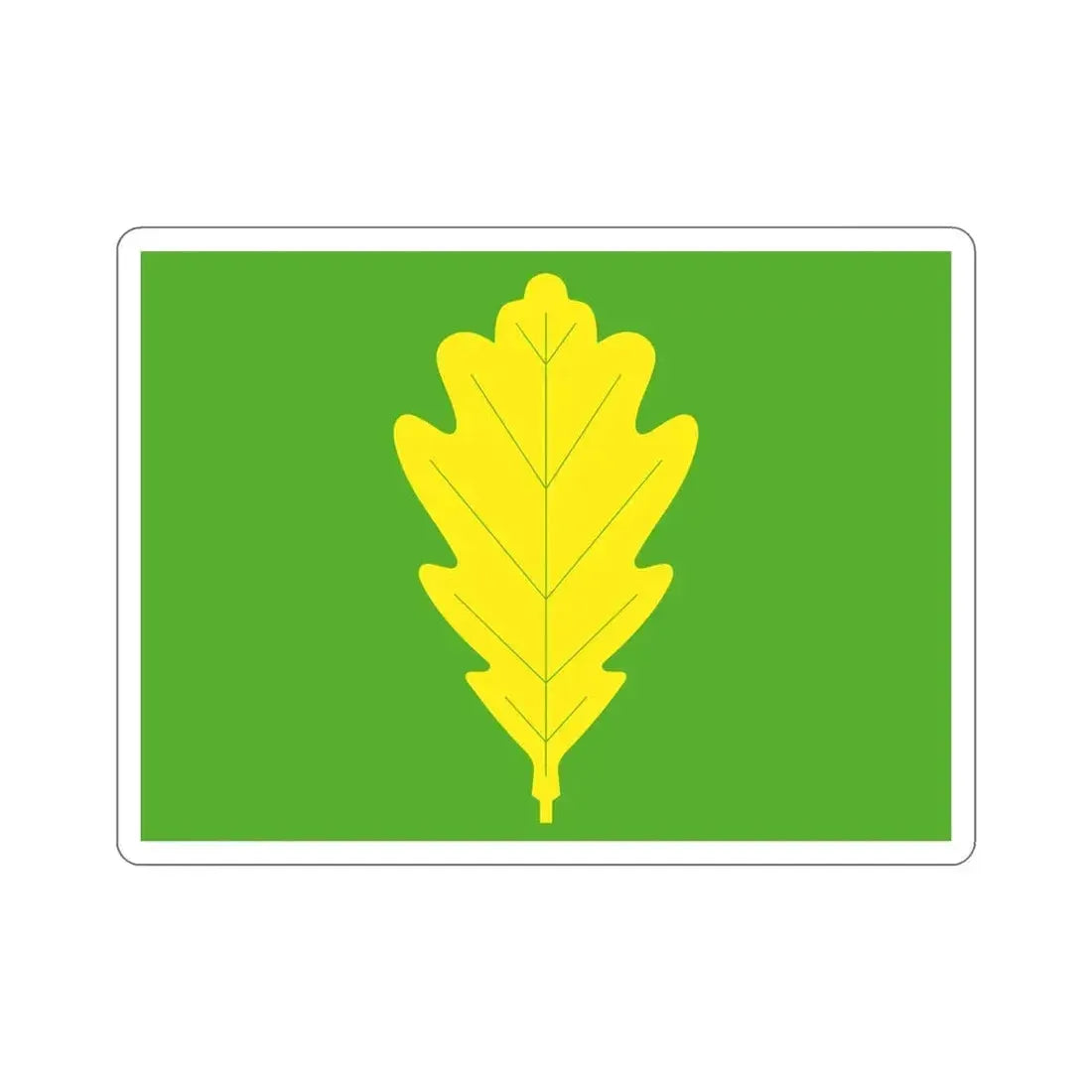 Flag of Eigersund Rogaland Norway STICKER Vinyl Die-Cut Decal 6 Inch - The Sticker Space