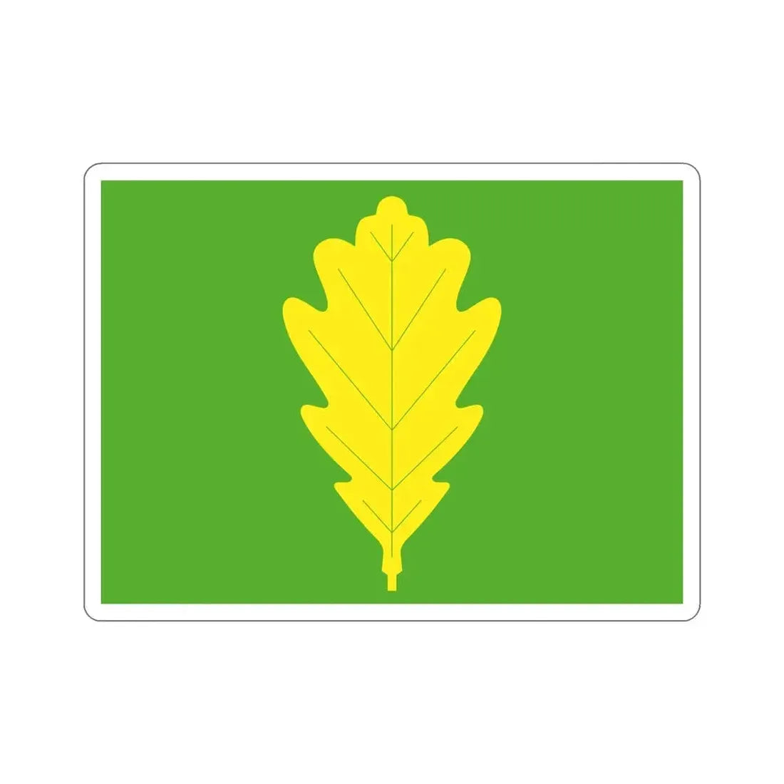 Flag of Eigersund Rogaland Norway STICKER Vinyl Die-Cut Decal 6 Inch - The Sticker Space