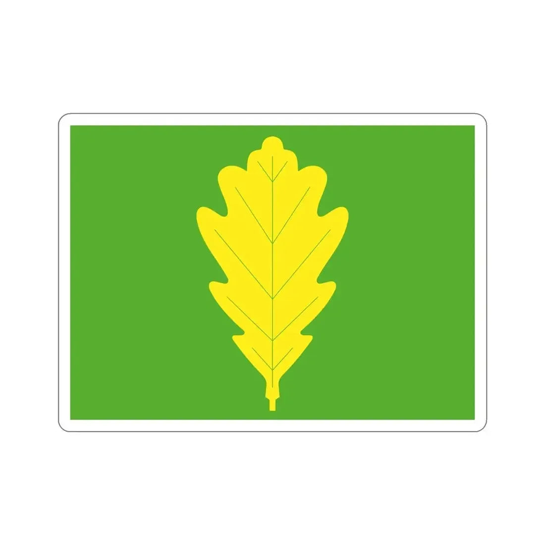 Flag of Eigersund Rogaland Norway STICKER Vinyl Die-Cut Decal - The Sticker Space