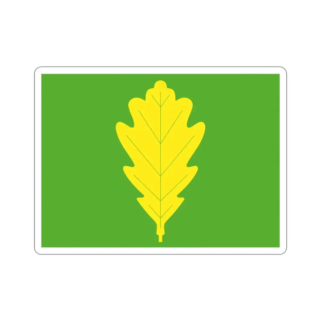 Flag of Eigersund Rogaland Norway STICKER Vinyl Die-Cut Decal - The Sticker Space