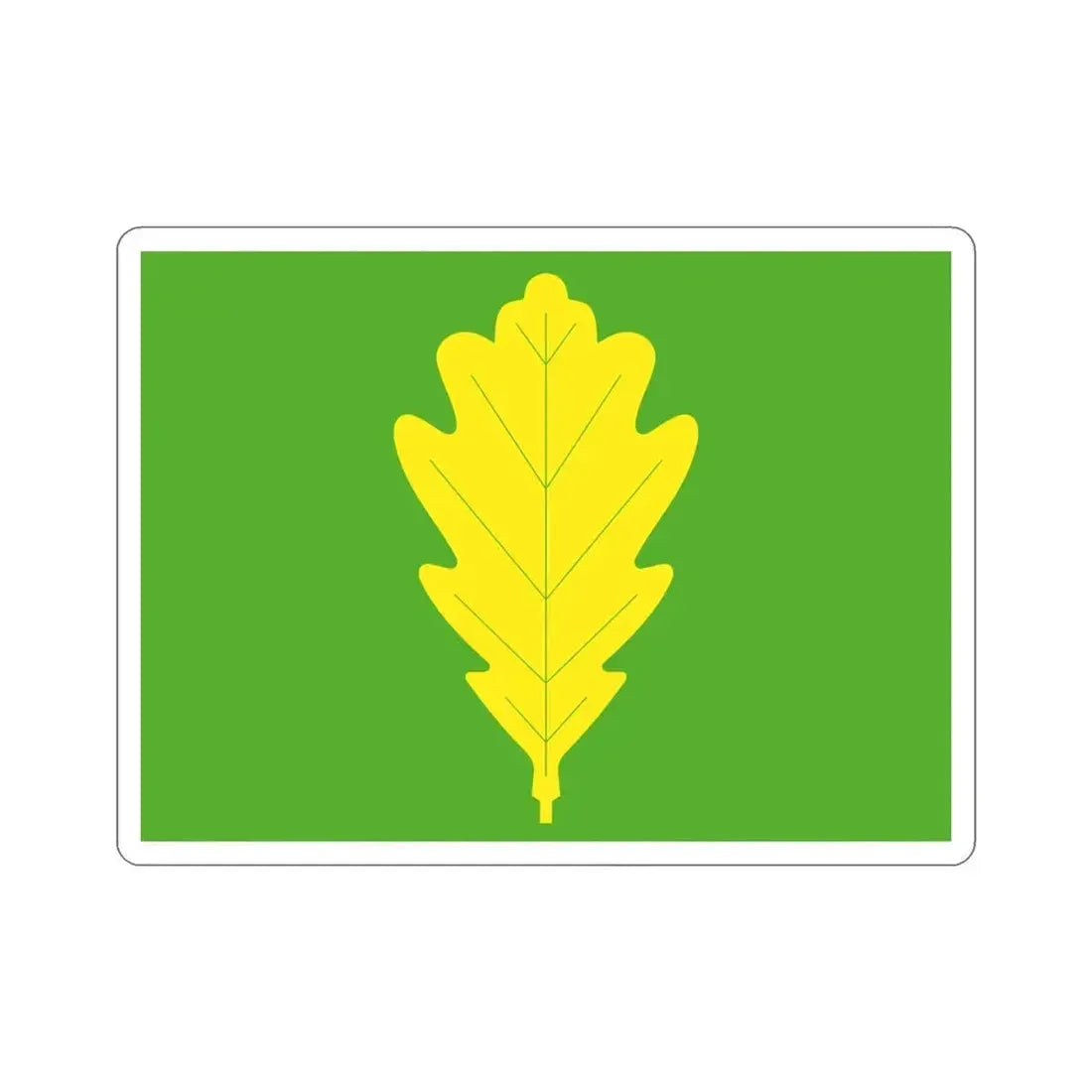 Flag of Eigersund Rogaland Norway STICKER Vinyl Die-Cut Decal - The Sticker Space