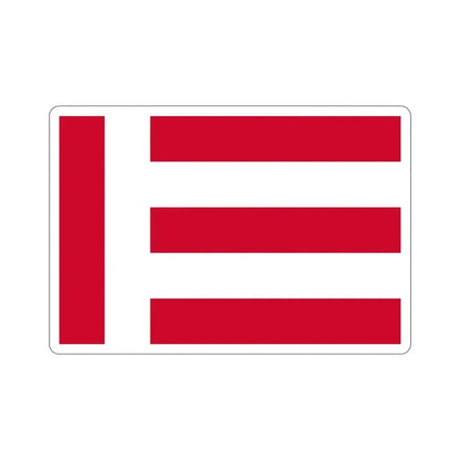 Flag of Eindhoven the largest city of the province of North Brabant Netherlands STICKER Vinyl Die-Cut Decal - The Sticker Space