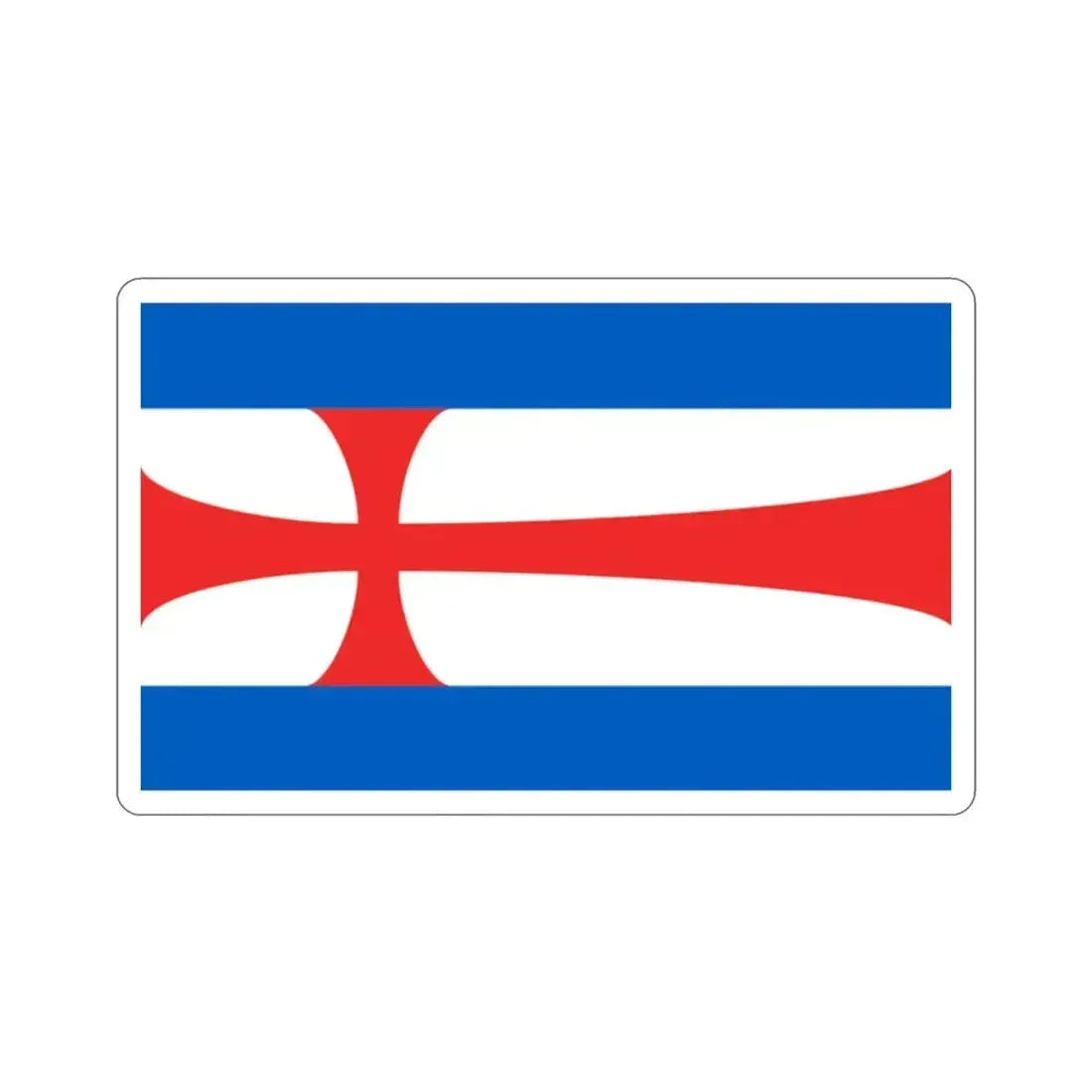 Flag of Eisenach Germany STICKER Vinyl Die-Cut Decal 2 Inch - The Sticker Space