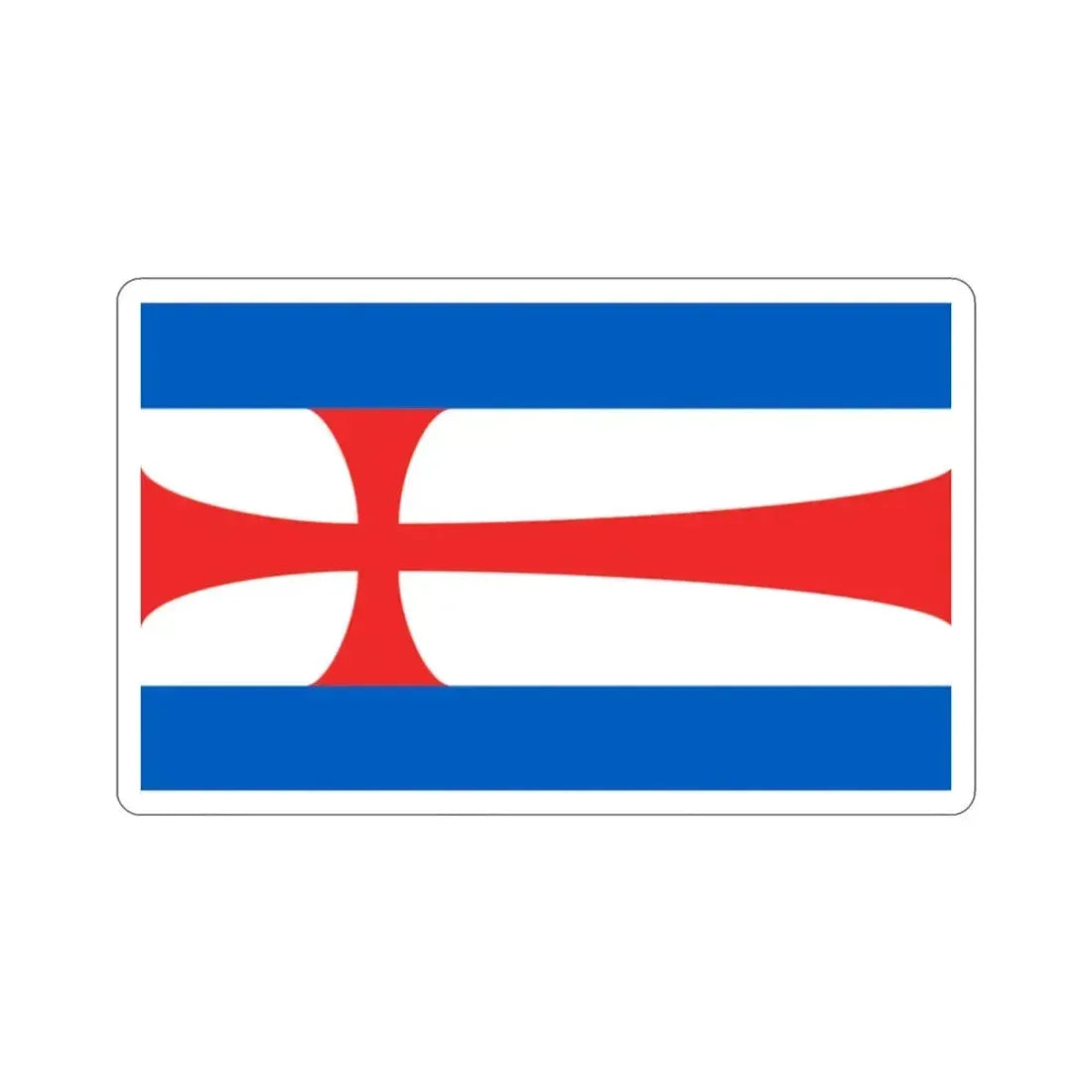 Flag of Eisenach Germany STICKER Vinyl Die-Cut Decal 2 Inch - The Sticker Space