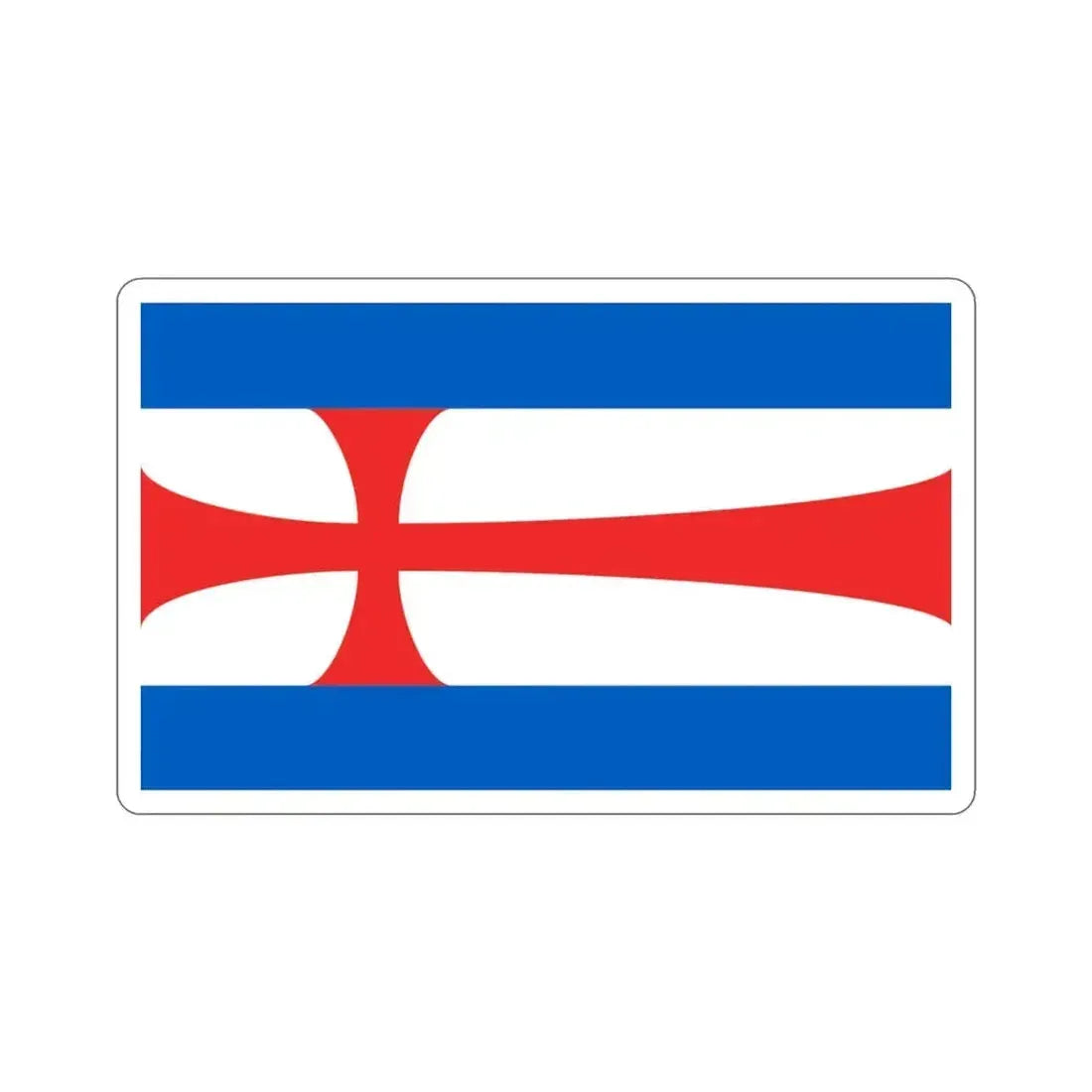 Flag of Eisenach Germany STICKER Vinyl Die-Cut Decal 3 Inch - The Sticker Space