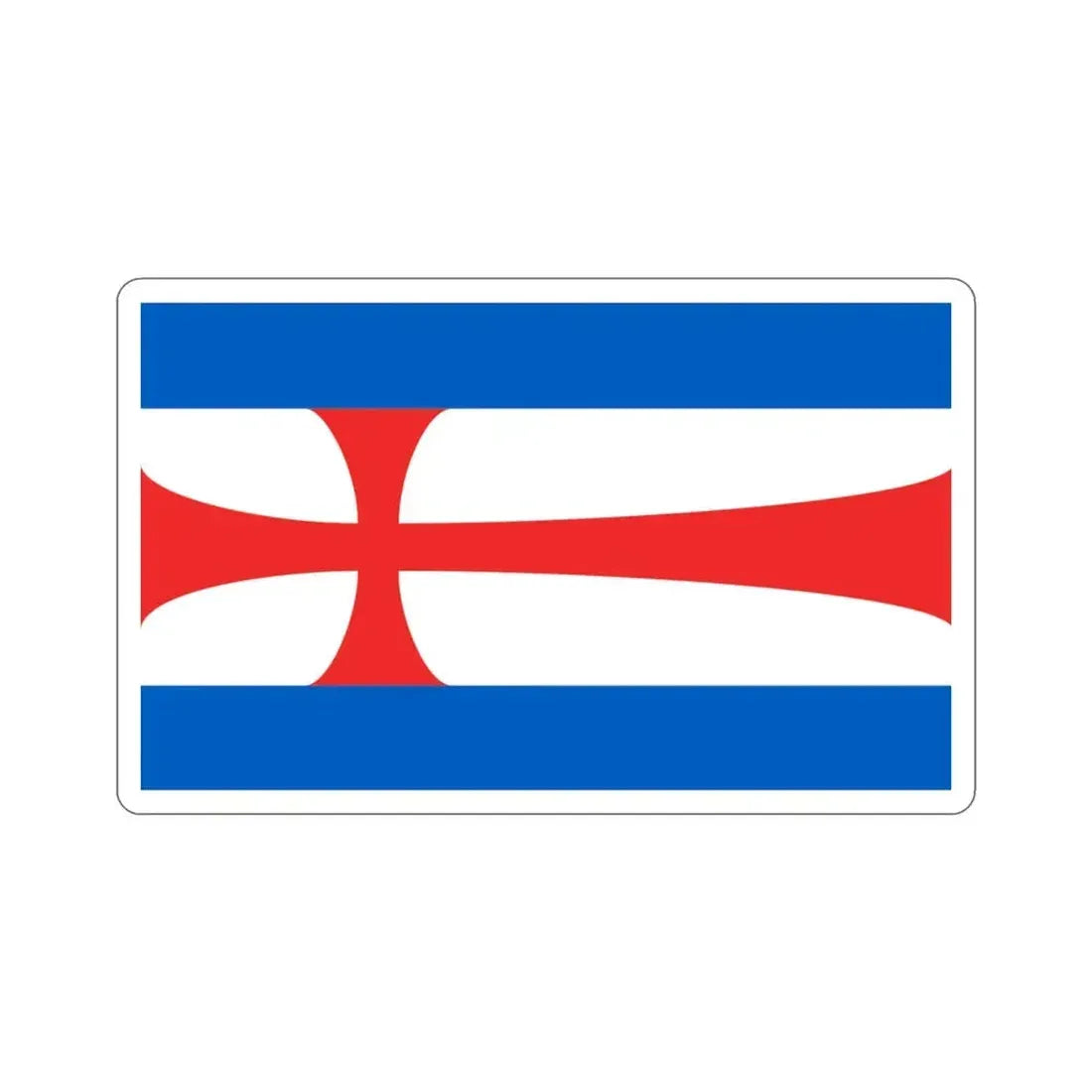 Flag of Eisenach Germany STICKER Vinyl Die-Cut Decal 3 Inch - The Sticker Space