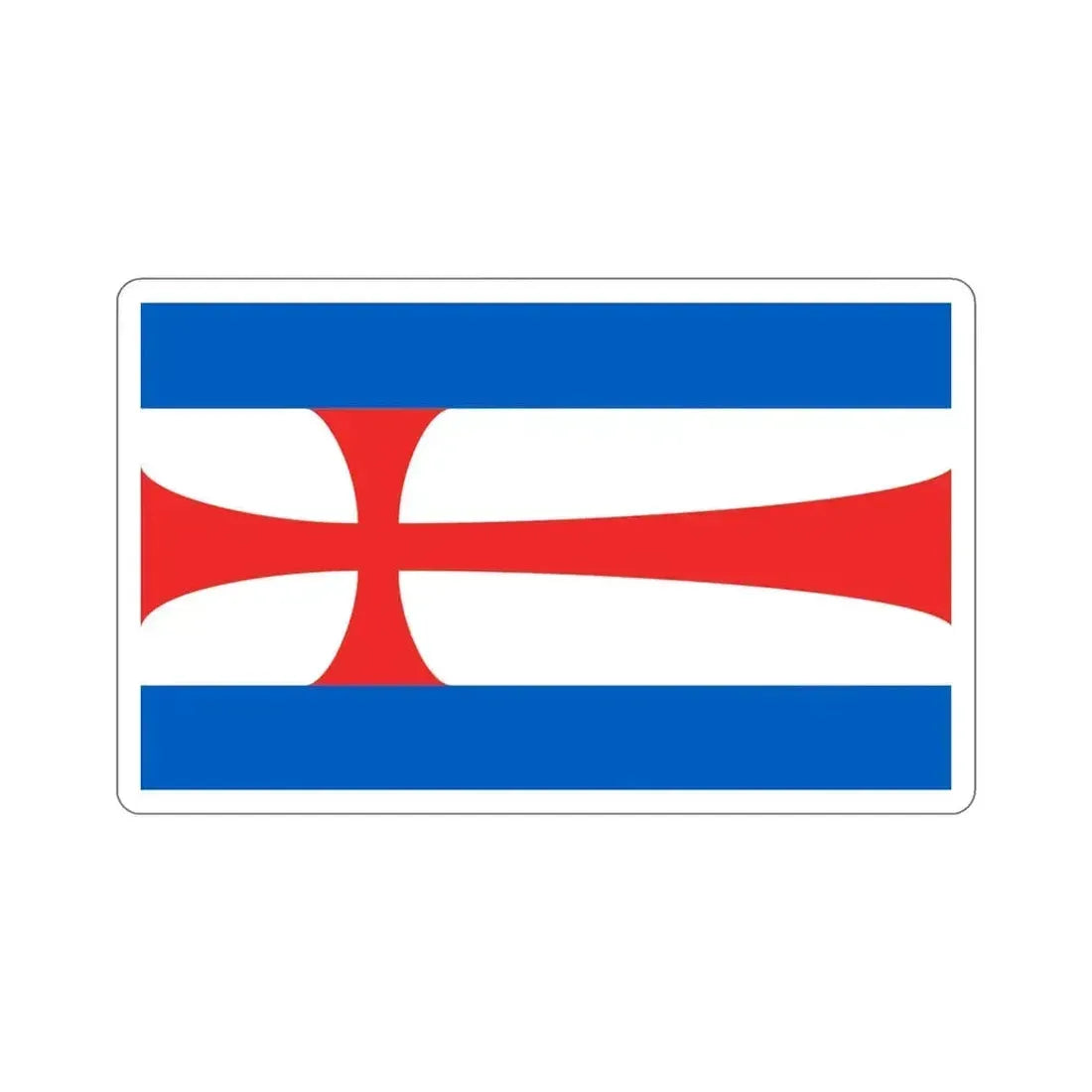 Flag of Eisenach Germany STICKER Vinyl Die-Cut Decal 4 Inch - The Sticker Space