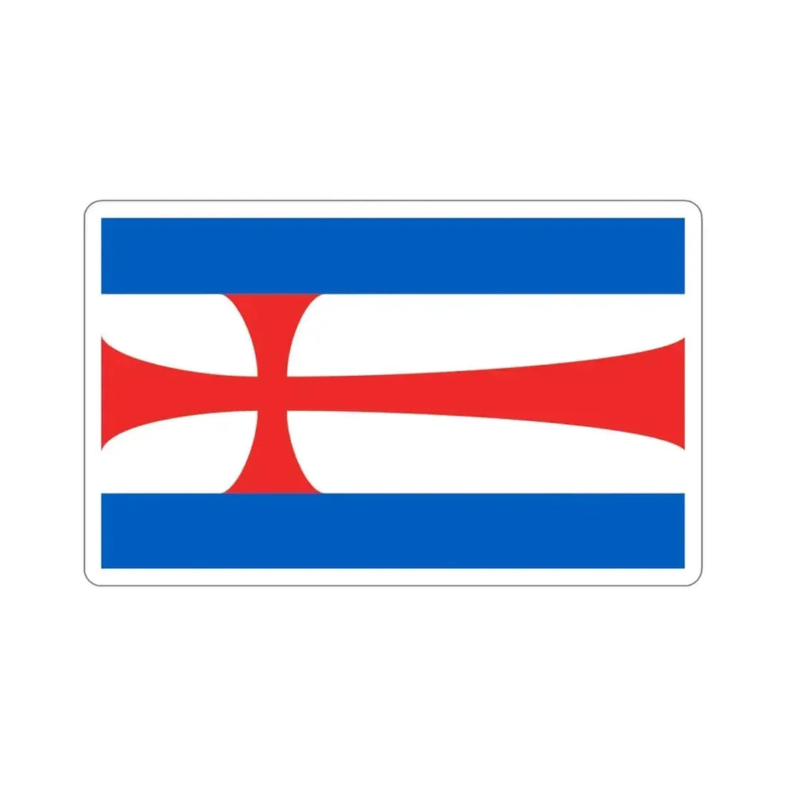 Flag of Eisenach Germany STICKER Vinyl Die-Cut Decal 4 Inch - The Sticker Space