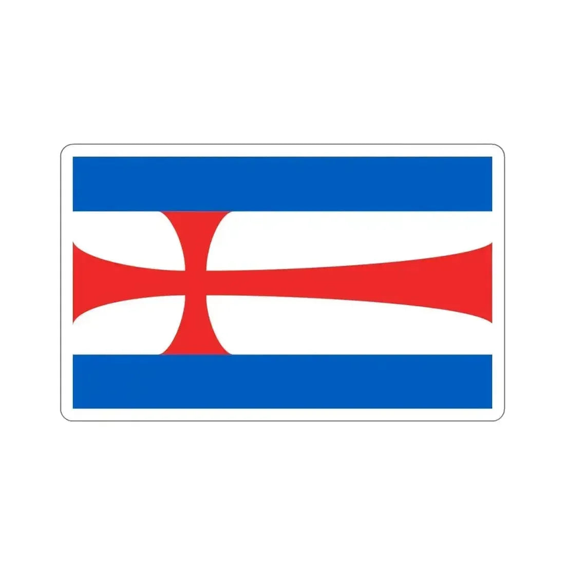 Flag of Eisenach Germany STICKER Vinyl Die-Cut Decal 5 Inch - The Sticker Space