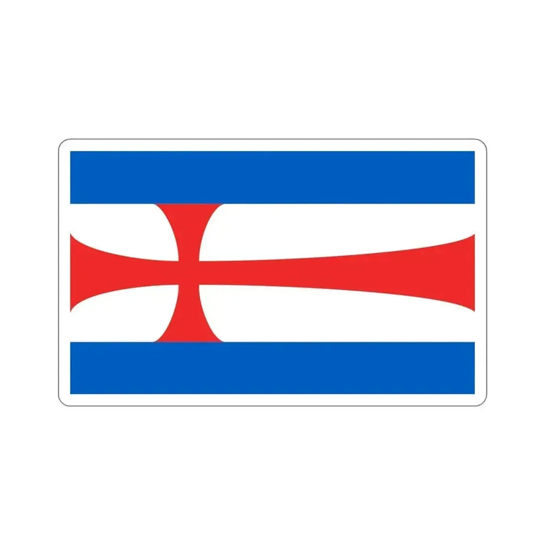 Flag of Eisenach Germany STICKER Vinyl Die-Cut Decal 6 Inch - The Sticker Space