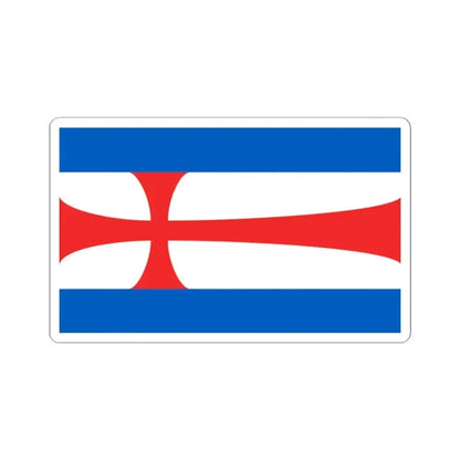 Flag of Eisenach Germany - STICKER Vinyl Kiss-Cut Decal 2 Inch White - The Sticker Space