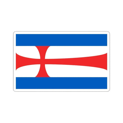 Flag of Eisenach Germany - STICKER Vinyl Kiss-Cut Decal 3 Inch White - The Sticker Space