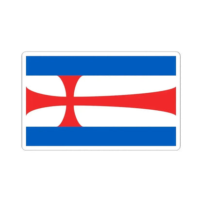 Flag of Eisenach Germany - STICKER Vinyl Kiss-Cut Decal 6 Inch White - The Sticker Space