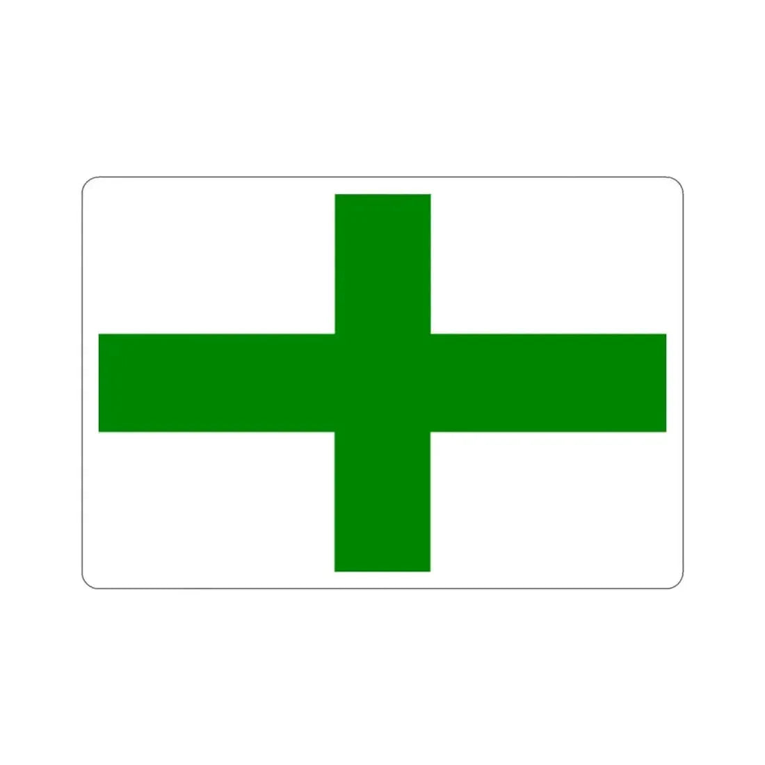 Flag of Żejtun Malta STICKER Vinyl Die-Cut Decal 2 Inch - The Sticker Space