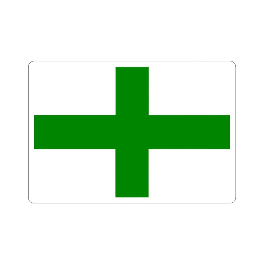 Flag of Żejtun Malta STICKER Vinyl Die-Cut Decal 3 Inch - The Sticker Space