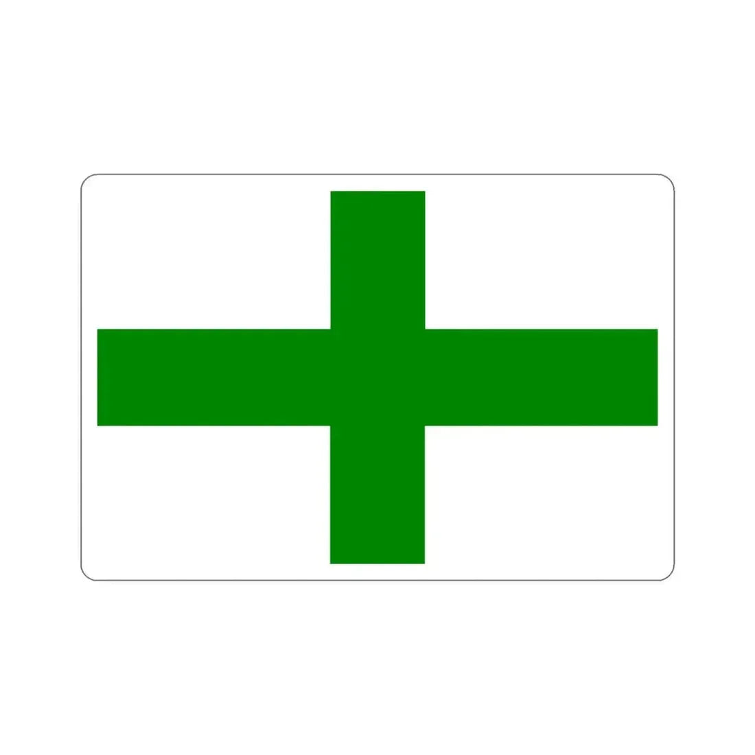 Flag of Żejtun Malta STICKER Vinyl Die-Cut Decal 4 Inch - The Sticker Space